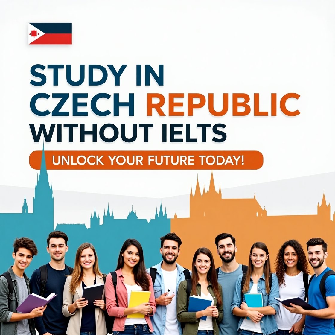 Study in Czech Republic without IELTS