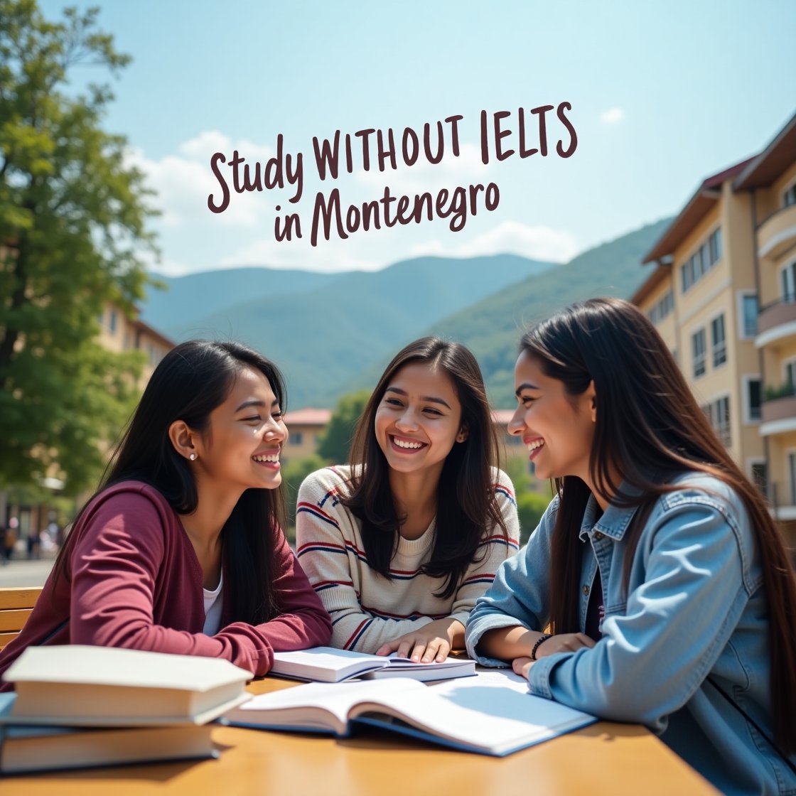 Study without IELTS in Montenegro