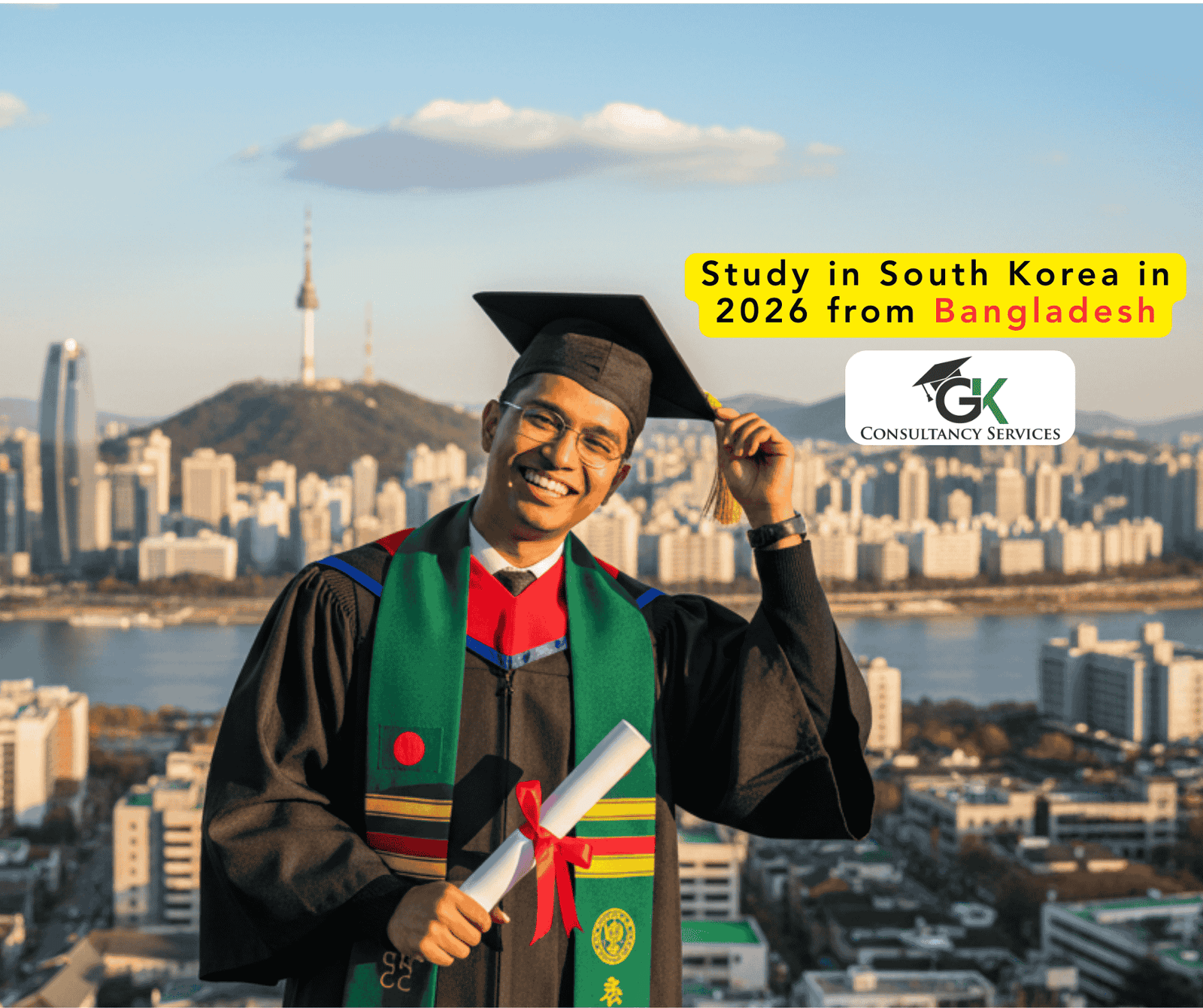 Study in South Korea 2026 from Bangladesh