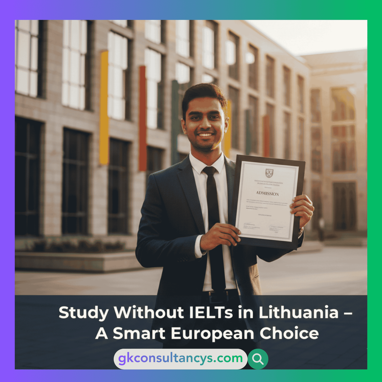Studying in Lithuania without IELTS